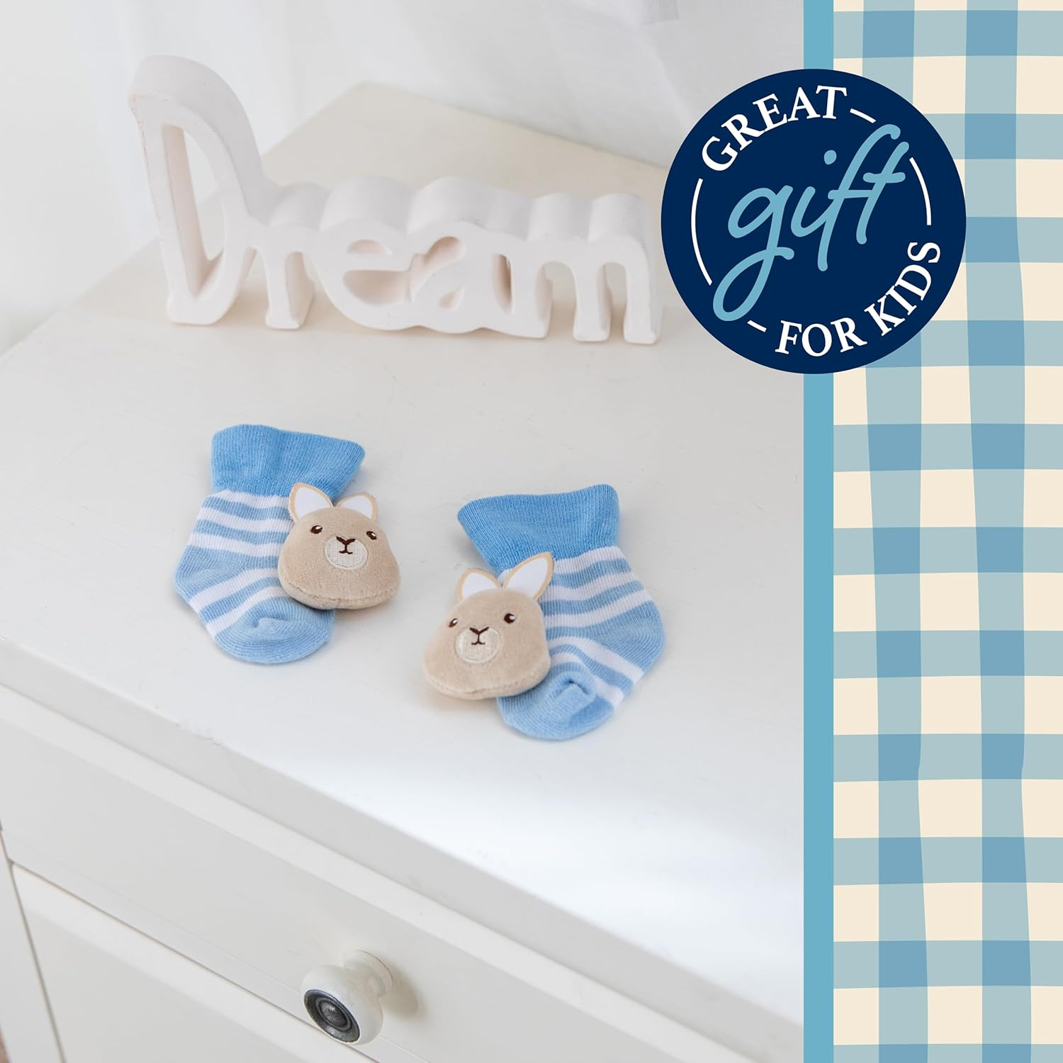 Beatrix Potter - Peter Rabbit Foot Rattles, Booties, Birth+ image number 5