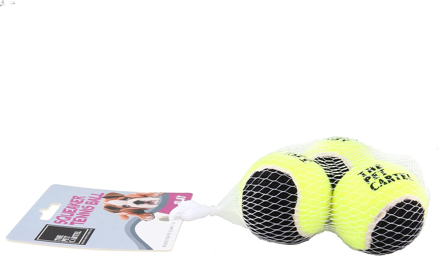 The Pet Cartel Tennis Ball 3 Pack Small