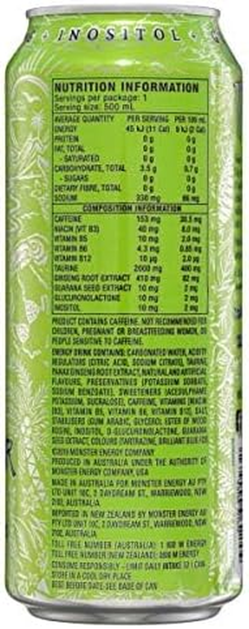 Monster Ultra Zero 24Pk and Monster Ultra Paradise Green 24Pk image number 2