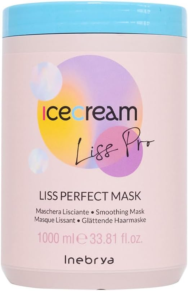 Inebrya Ice Cream Liss Pro Smoothing Mask 1000Ml