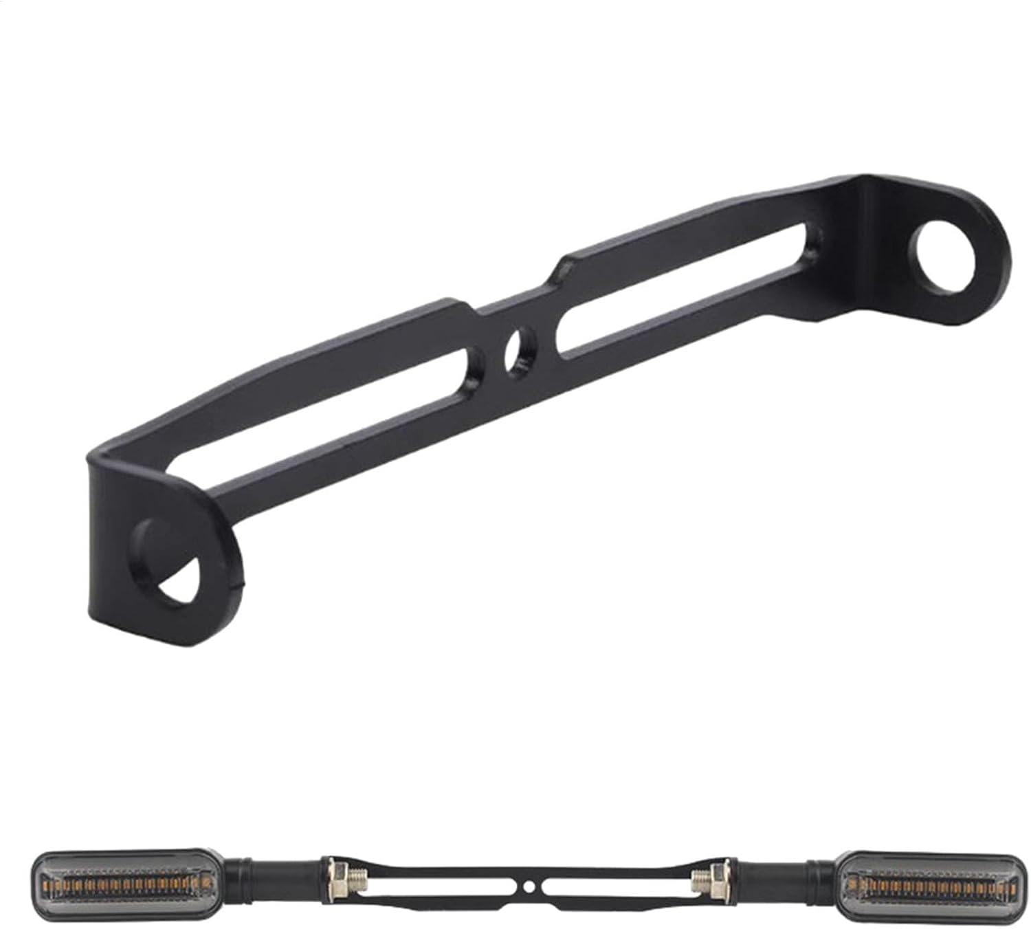 Motorbike Rear Indicator Relocation Holder - Motorcycle Signal Lamp Shock Mounting Bracket | Turn Signals Mount Light Location Holder | Aluminum Alloy Lamp Support Mount Motorcycle Mounting Bracket image number 3