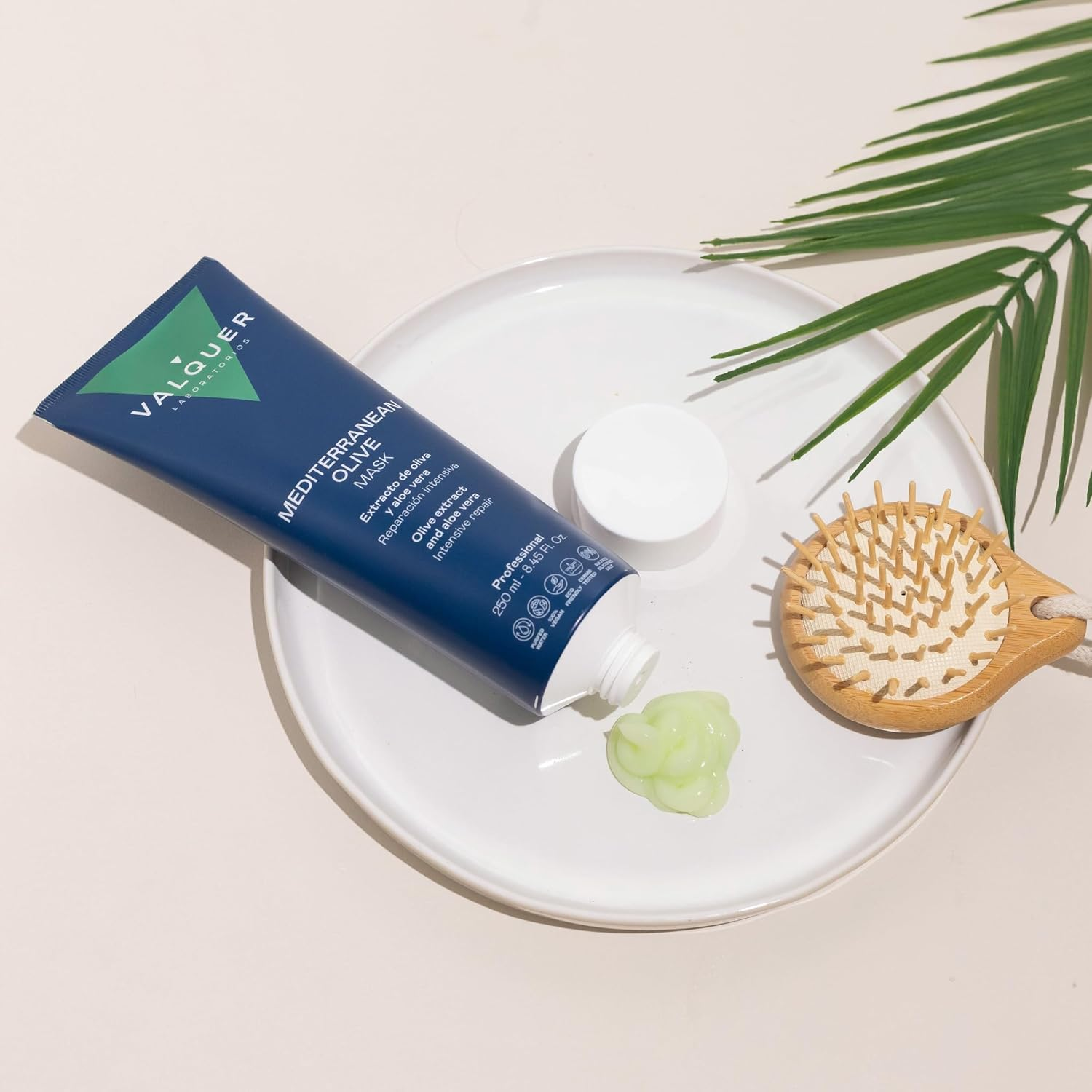 V&aacute;lquer Intensive Olive Hair Repair Mask - 1000 Ml image number 6