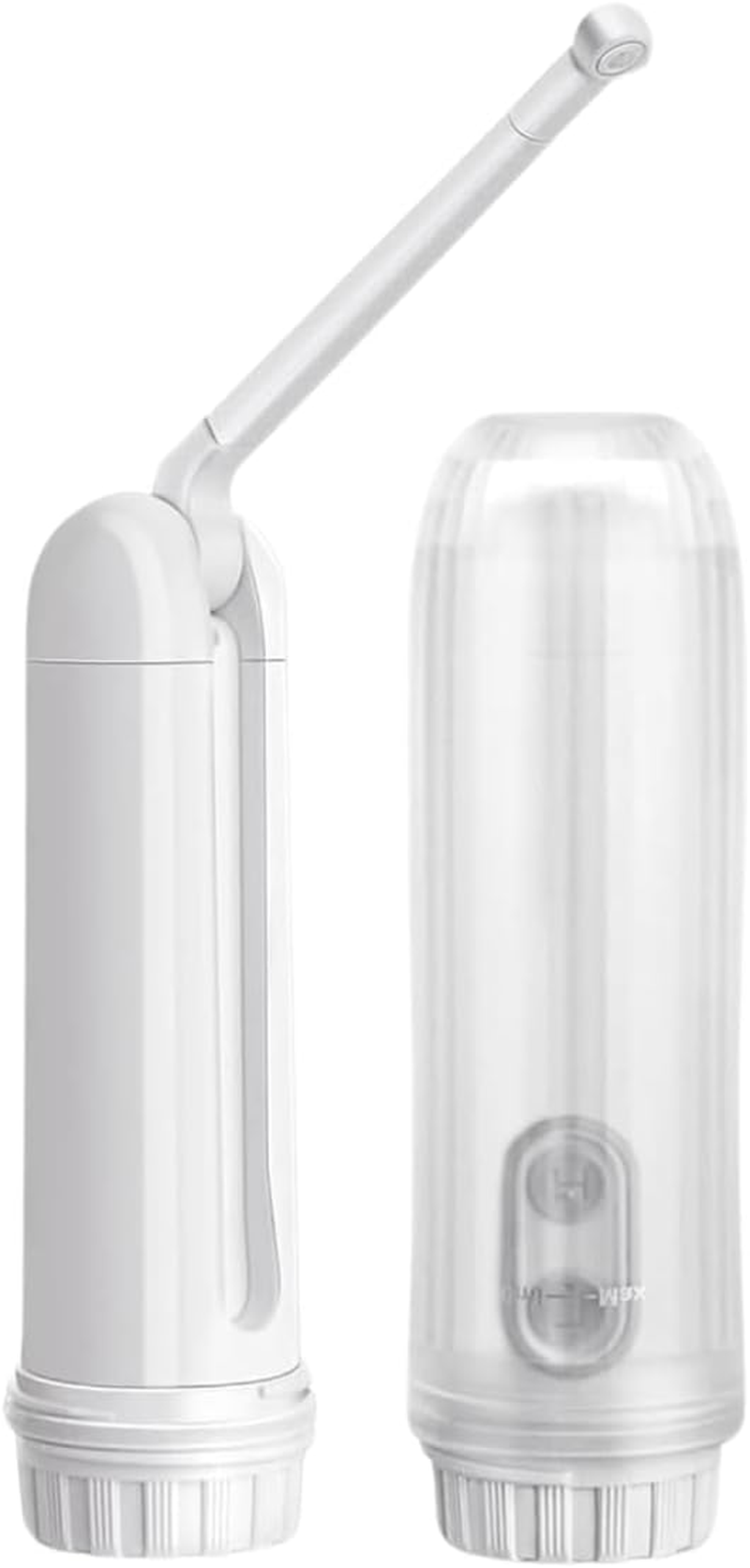 Portable Bidet Sprayer &ndash; Manual Handheld Travel Bidet Bottle for Personal Hygiene | 145Ml Capacity, Soft Silicone Nozzle | Lightweight (215G)| Material: Silicone + ABS + PC | White image number 2