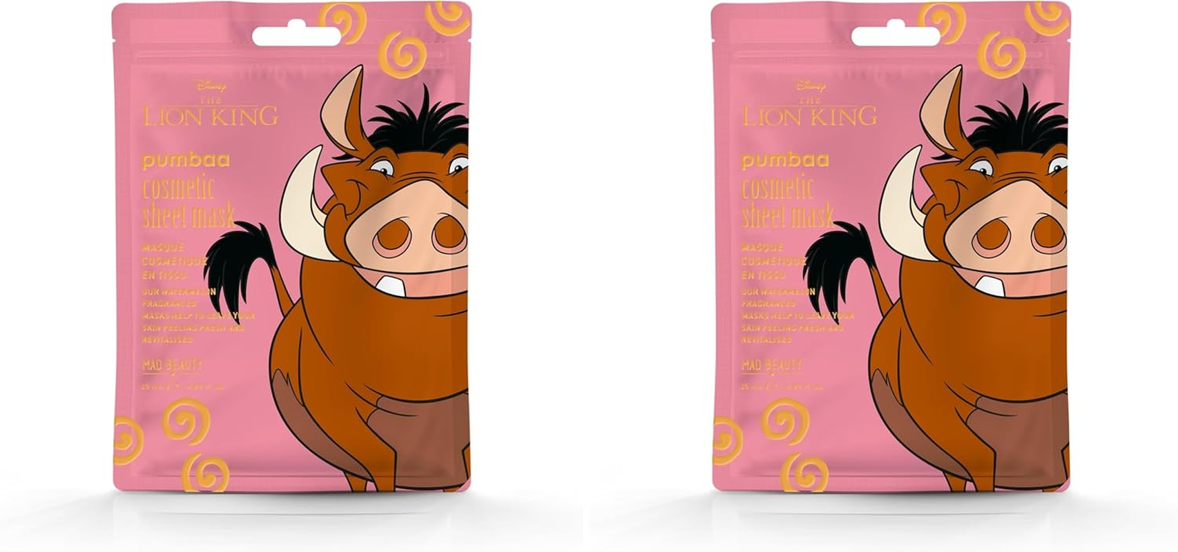 Disney Lion King Pumba Sheet Mask image number 1