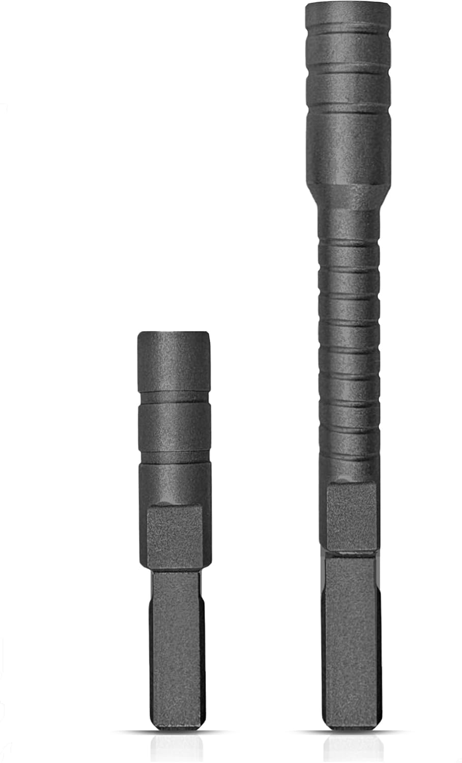 Galvanox Add-On Accessories Designed for Leatherman Multi-Tools, Bit Driver Extender, and Flat Bit to 1/4" Hex Adapter (Black)