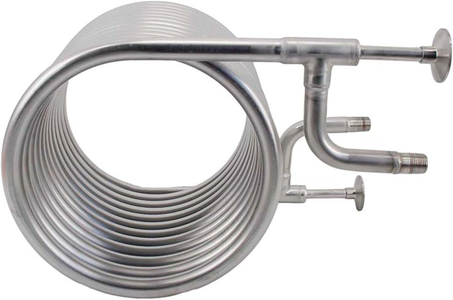 Wort Chiller, Pro Stainless Steel Counterflow, Wort Chiller 9.5M 1.5" TC 1/2" BSP Homebrew Beer & Wine Making Equipment image number 3