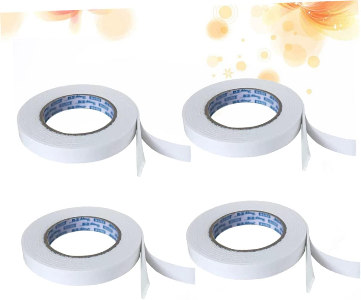 Double Side Adhesive Tape 300X3Cm White Masking Tape Auto Trim Mounting image number 1
