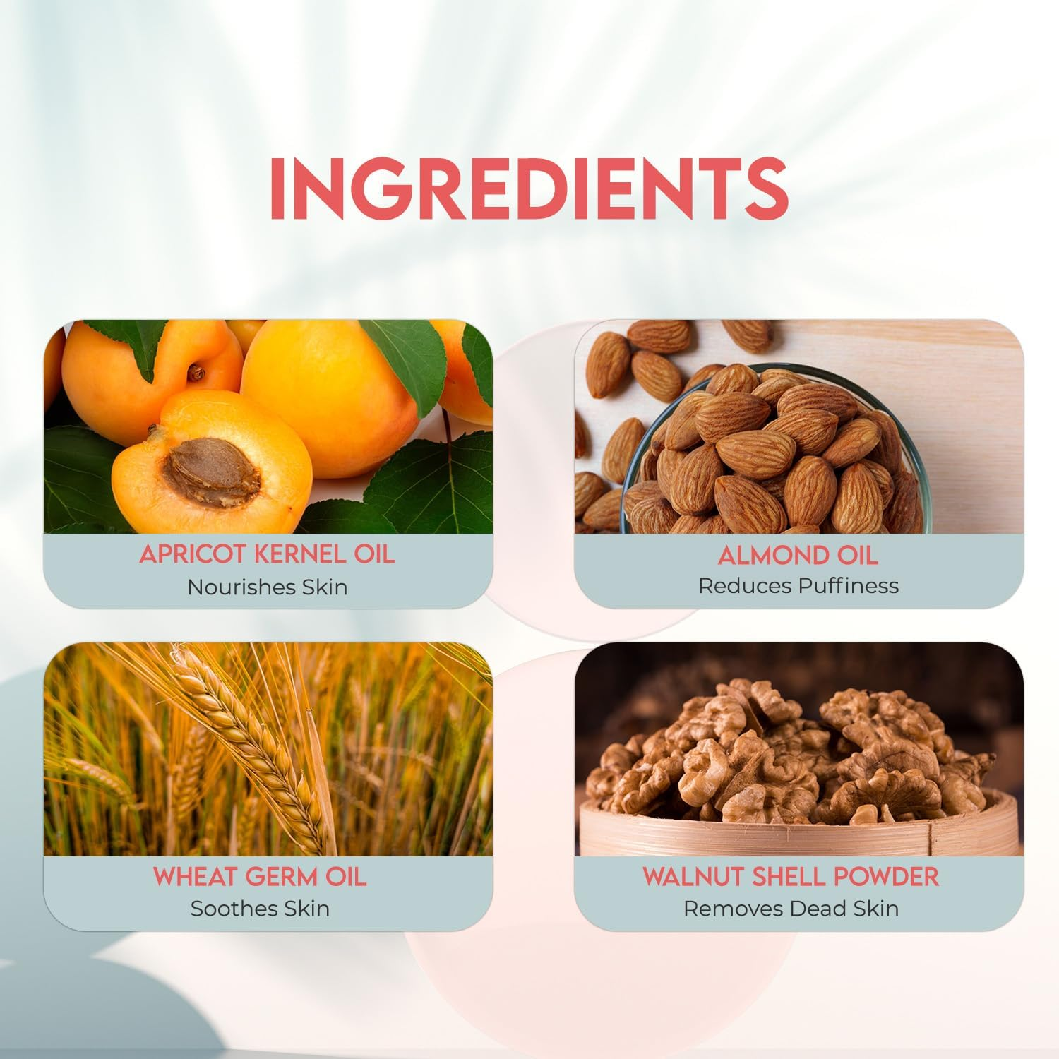 Jovees Apricot & Almond Face Scrub with Almond (100Gm) Apricot & Wheatgerm Oil | Gently Removes | Dead Skin Cells | Reduces Pigmentation | for Normal & Dry Skin image number 3