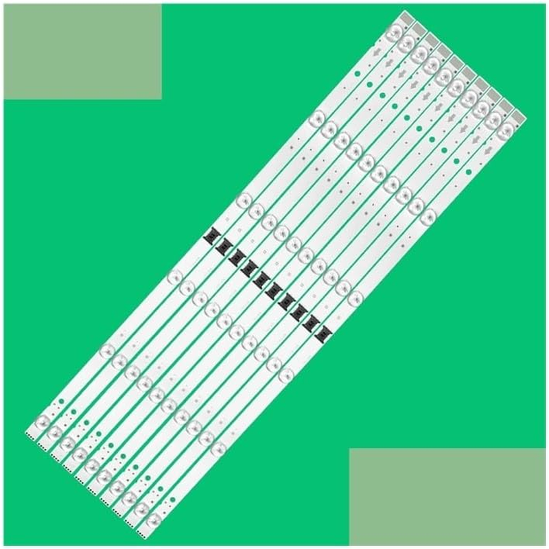 10PCS LED Backlight Strips 6LED for S-Ony 55 Inch KD-55XH8096 KD-55XH8196 XBR-55X800H I-5500SY80062-VC YSAS055CN001 LM41-01056A image number 1