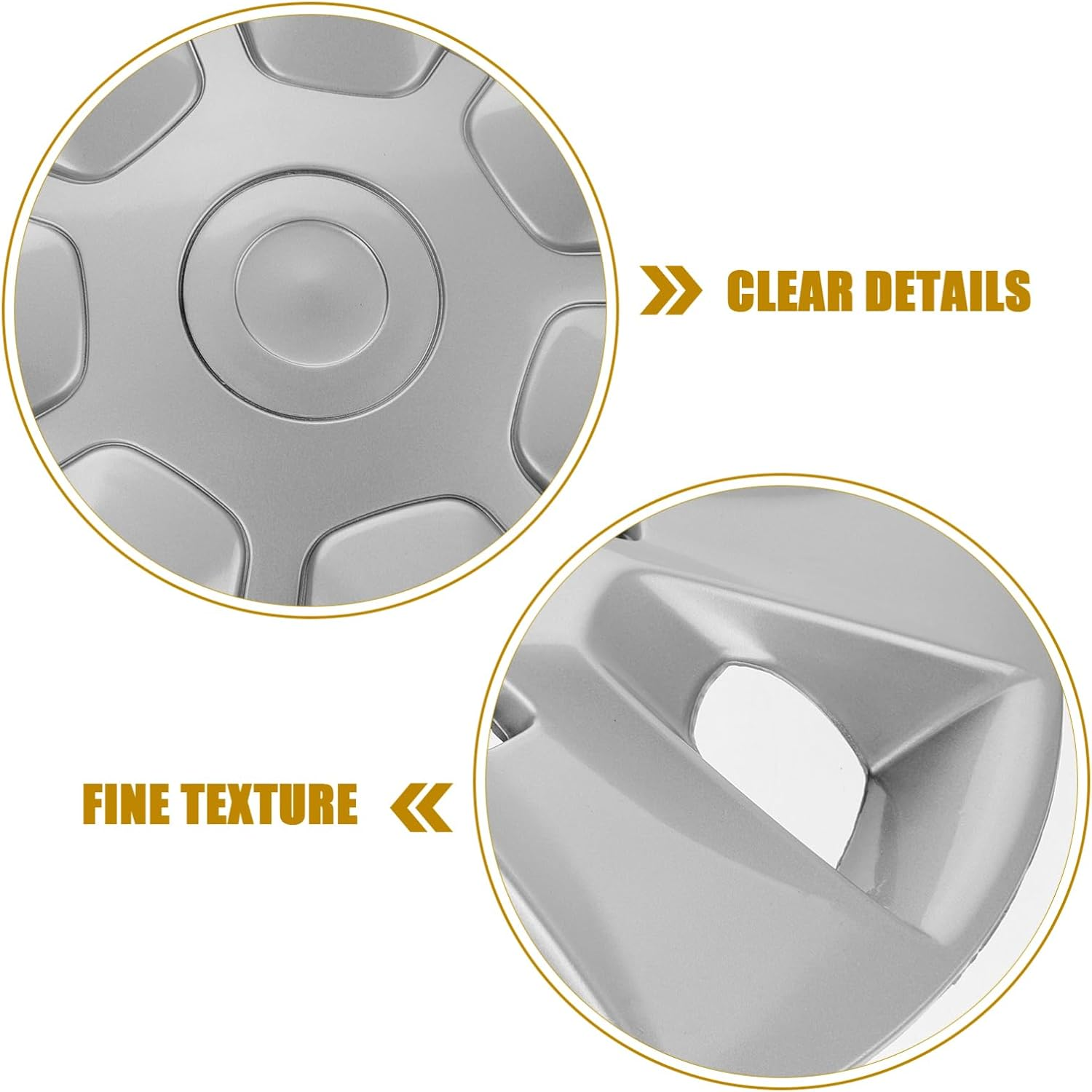 Gatuida Car Replacement Wheel Rim Cover Automotive Wheel Hubcaps Stylish Hub Covers image number 4