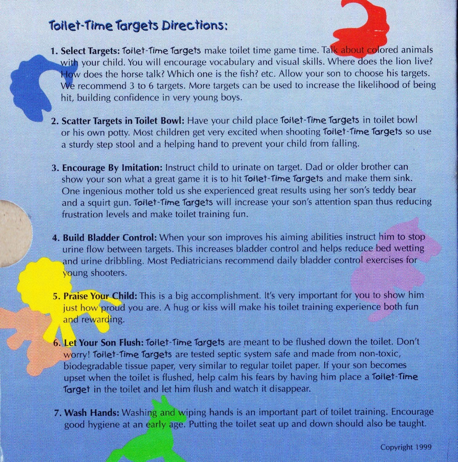 Toilet Targets for Boys image number 1