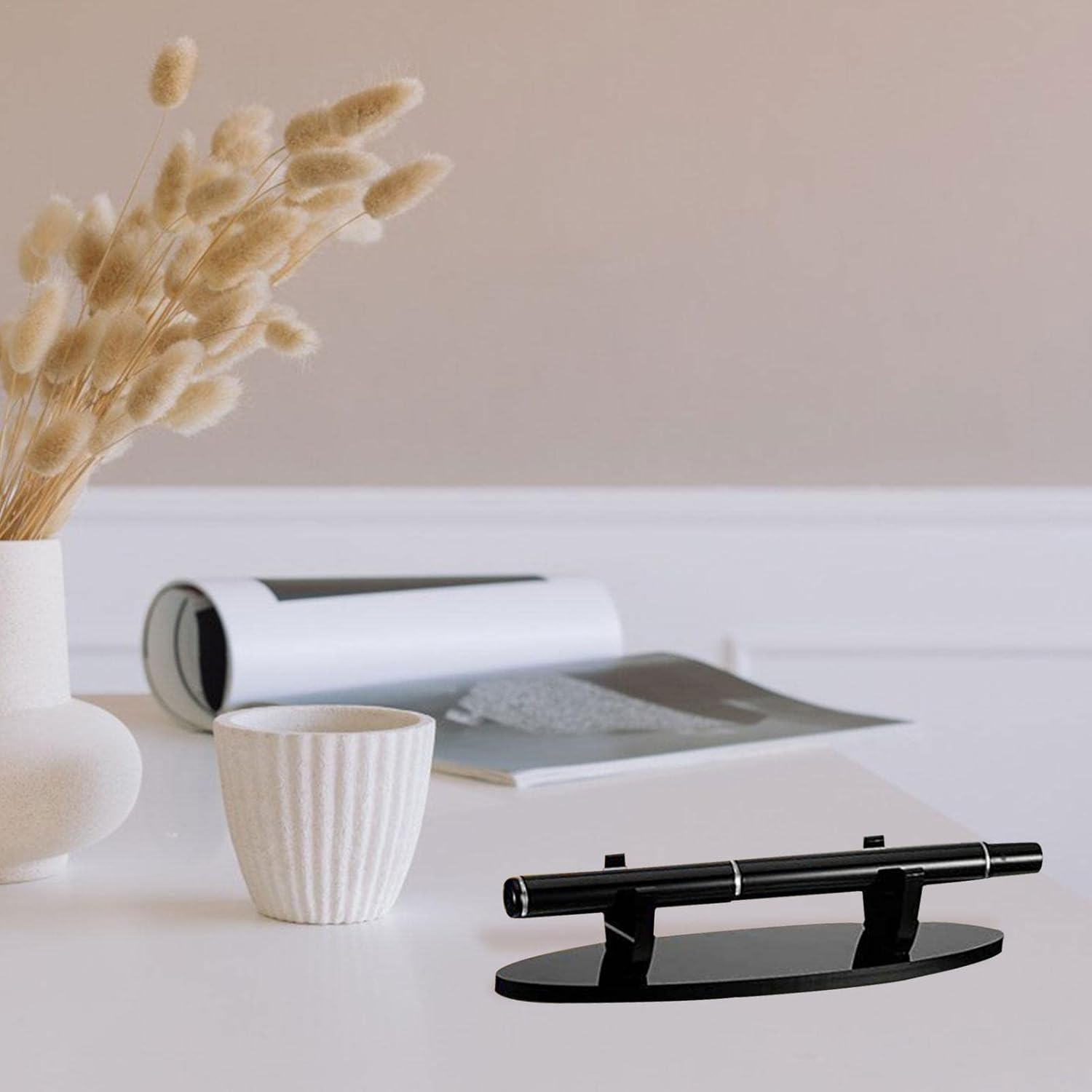 Acrylic Pen Stand,Acrylic Pen Holder Stand | Display Rack Holder for Desk, Office, Shop Window, Reception Rooms, School Supplies Generic image number 2