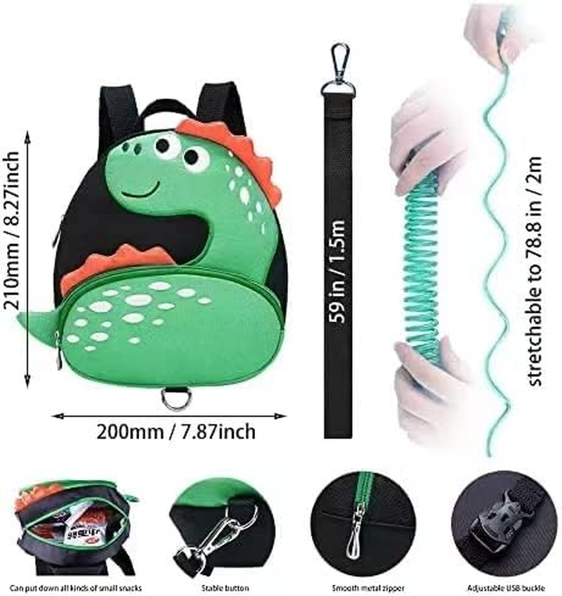 Toddler Backpack with Safety Harness image number 5