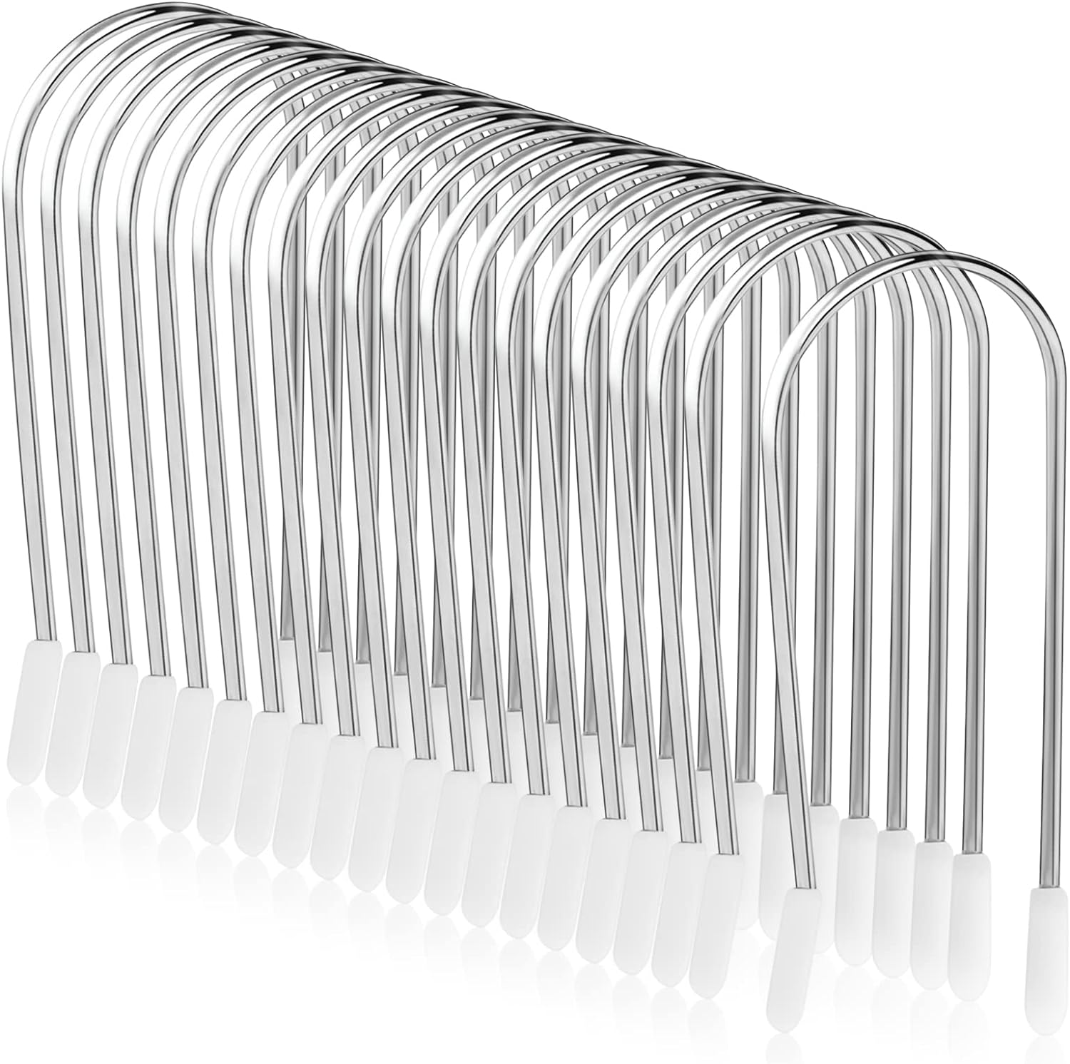 20 Pieces Hair Roller Clips, Replacement Securing Pins Kit for Long Hair, Portable Travel 1.25 Inches Rollers