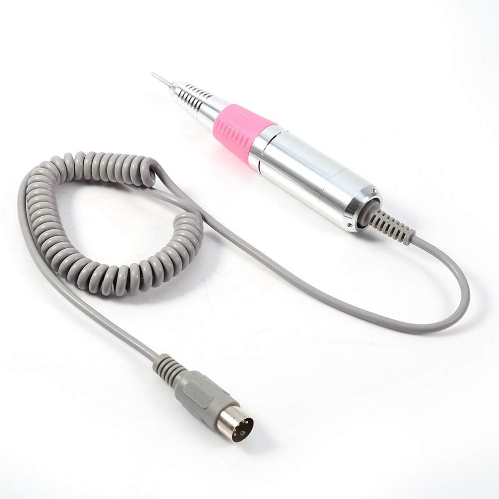 Zjchao Professional 30000Rpm Nail Drill Handpiece, Electric Manicure Beauty Salon and Home, Electric for Nail Art Diy Drill Tool