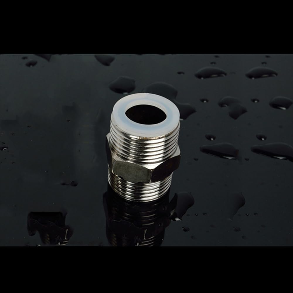 50Pcs 18Mm Aus Standard Washers Rubber Seals for Shower Head Hose Flexible Black - Black-50Pcs image number 4