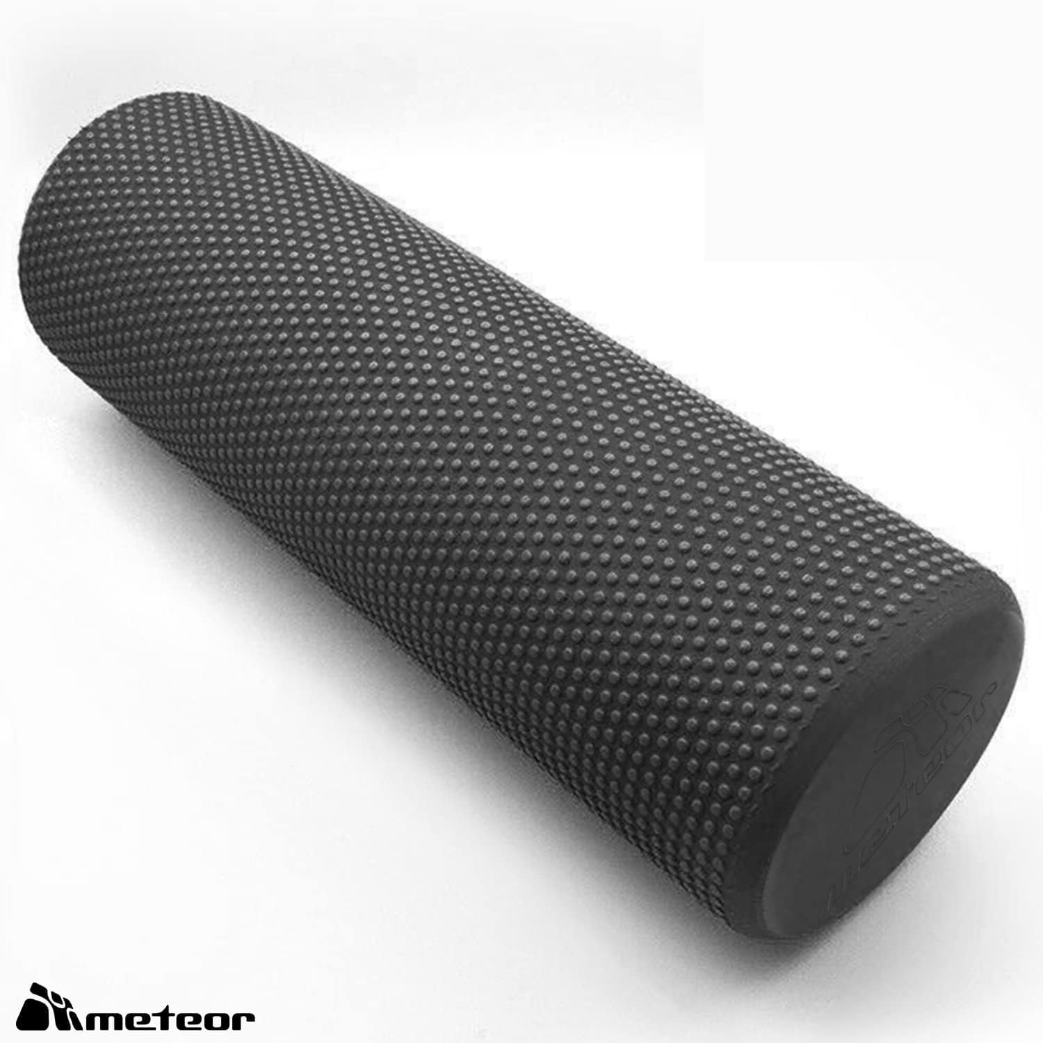 METEOR Foam Roller, Back Massage Roller,Eva Exercise Foam Roll in 45Cm 60Cm 90Cm Length, Deep Tissue Massage for Back Pain Relief, Muscle Relax, Yoga, Pilates, Sports Recovery, Physical Therapy - Black 60Cm image number 5