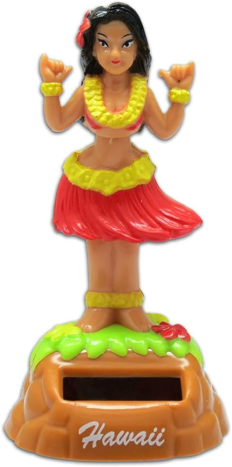 KC Hawaii Shaka Hula Girl Solar Dashboard Doll image number 5