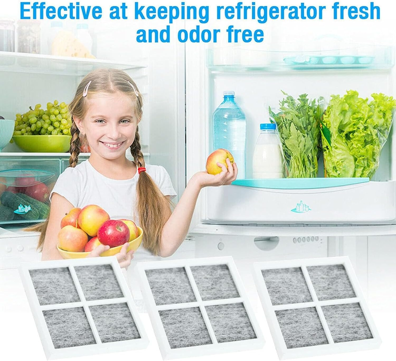 JIAYUYUARPY 6X Refrigerator Fresh Air Filter Replacement for LG120F/LT120F Series Fridge Fresh Air Filter image number 5