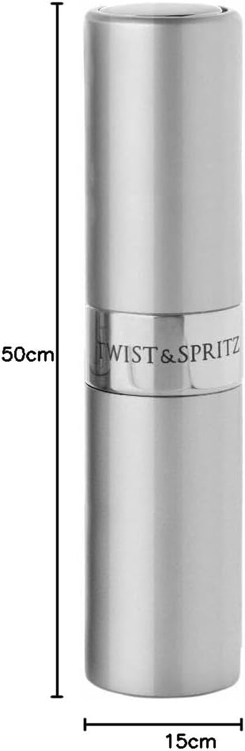 Twist & Spritz Atomiser, Silver image number 1