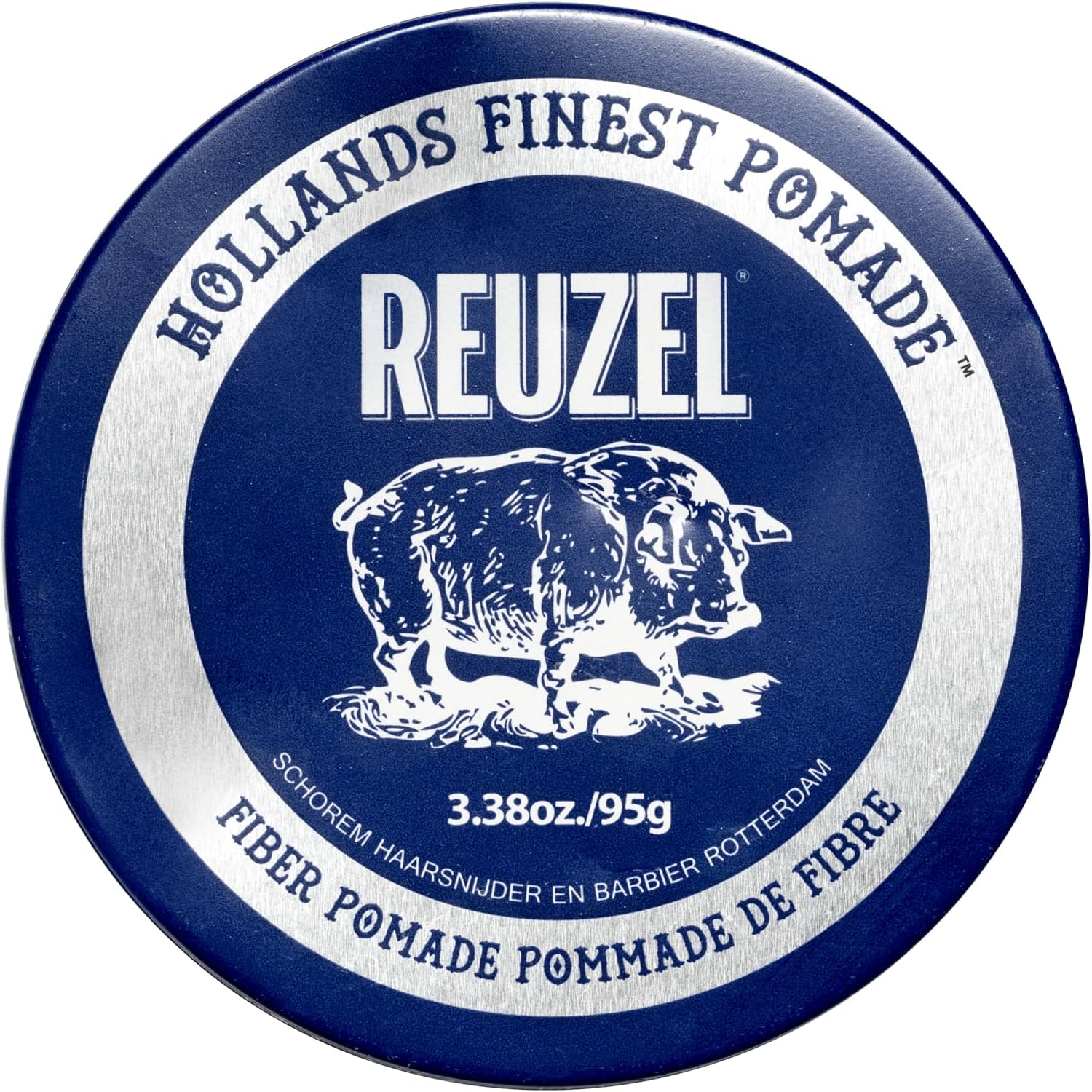 Reuzel Fiber Pomade, Low Shine Firm Holding Texurised Fuller Look, Easy to Restyle Throughout the Day 3.38Oz/95G image number 3
