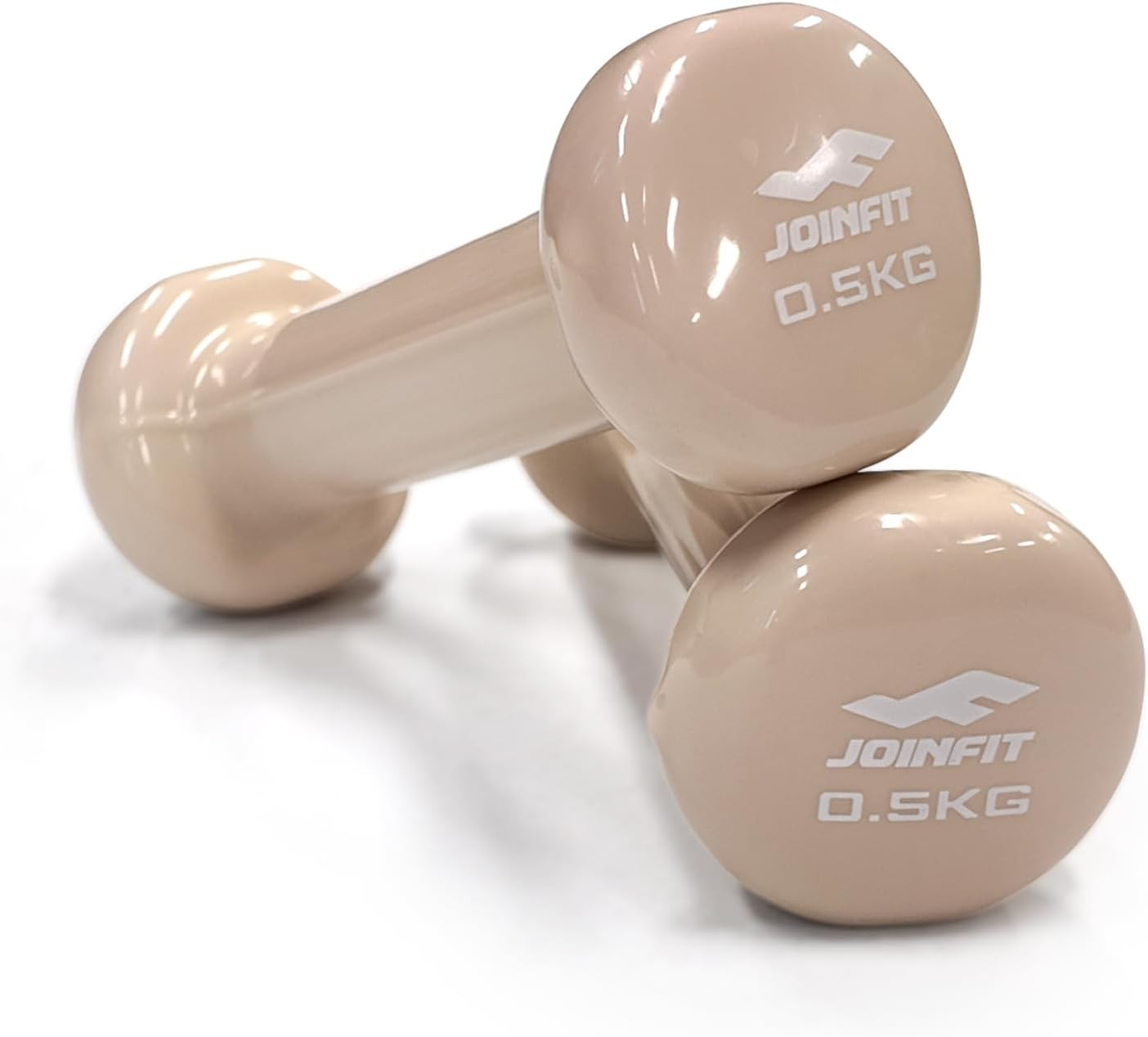 Vinyl Dumbbells, Hand Weights for Women Men, Multiple Weight Options, Colour Coded & Non-Slip Dumbbell Set, Exercise & Fitness Dumbbells Weights for Home Gym Yoga Pilates Workout