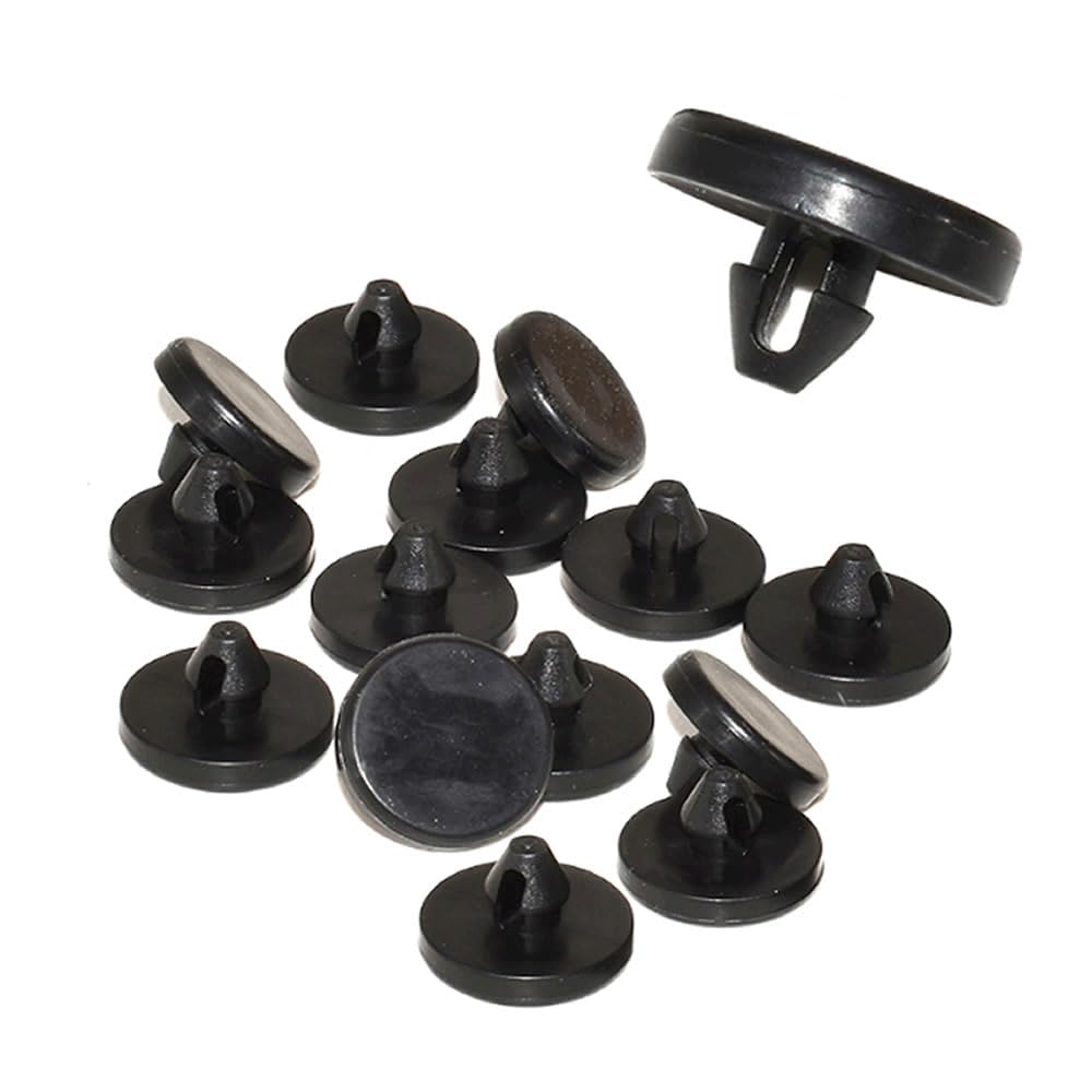 DACUAN Brake Switch Pedal Stop Pads, 4PCS Car Clutch Pedal Stopper, Automotive Rubber Brake Light Switch Stopper Compatible with 90541-06036 Suitable for Most Vehicle image number 2