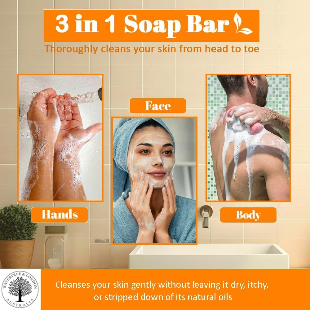 Wavertree and London Sicilian Orange Soap Bar 200 G image number 2