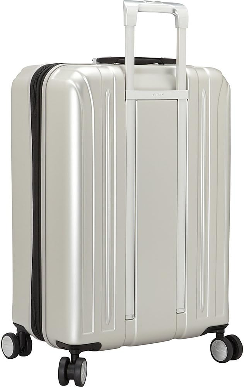 DELSEY Paris Titanium Hardside Expandable Luggage with Spinner Wheels, Silver, 2-Piece Set (21/25), Titanium Hardside Expandable Luggage with Spinner Wheels image number 2