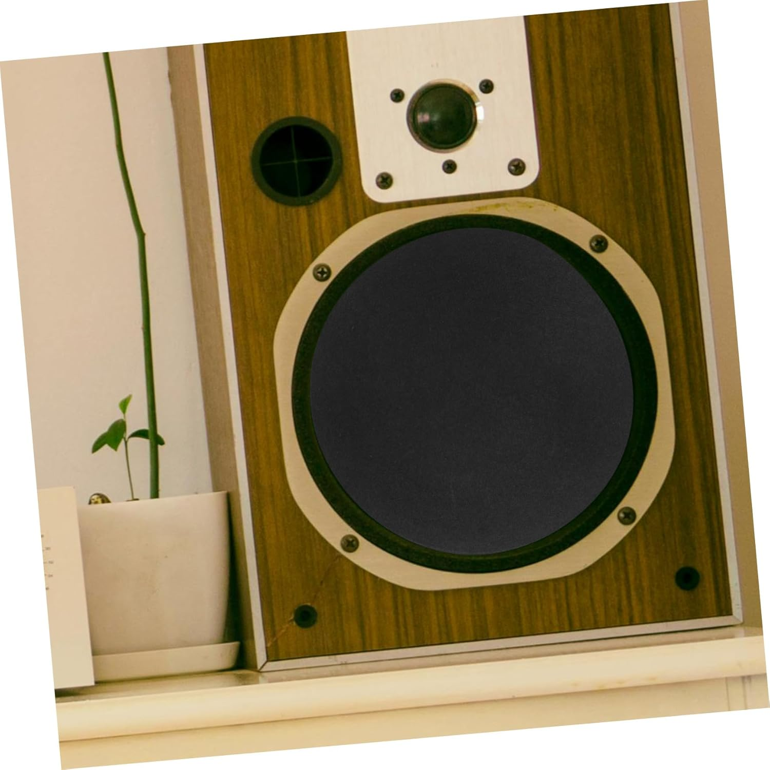 Parliky Subwoofer Speaker Cap Replacement Dome Cover Paper Material Fit Speakers Improve Audio Performance image number 5
