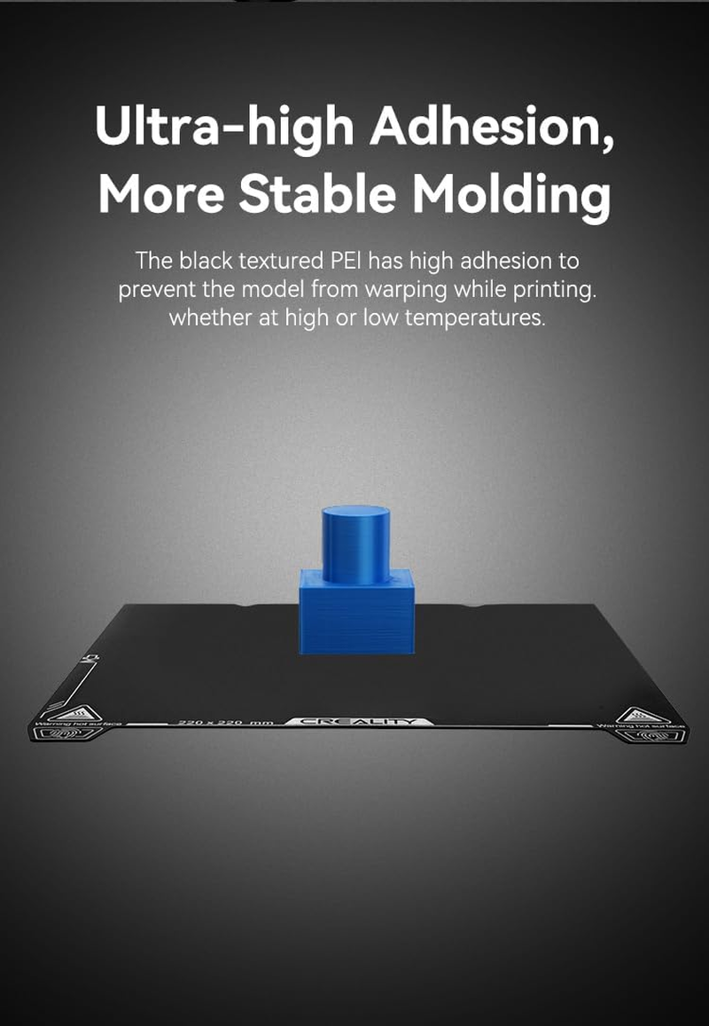 Creality Upgraded Epoxy Resin Printing Platform 235 * 235Mm, Magnetic Flexible Steel Plate, 3D Printer Platform for Ender-3 SE/3 Ke/K1/Ender-3 S1/5 S1/3 S1Pro/3/3 Pro/3S/3V2/Ender-5/5S/5Pro image number 6