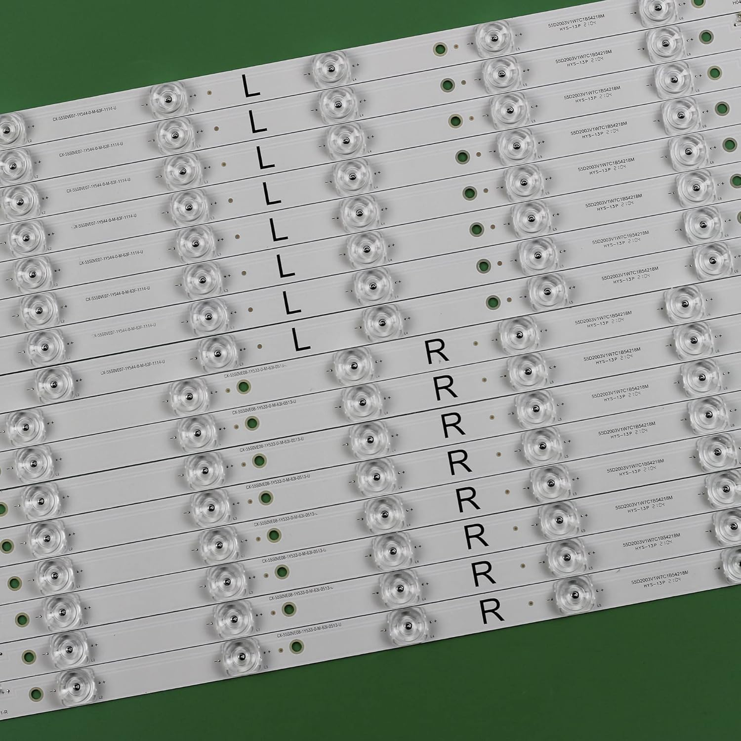 ALMVIS for TX-55DS503E TX-55DX603E TX-55DSW504 TX-55DX600E TX-55DX600 TX-55DX650 TX-55DX630 TX-55DX635E TX-55DXW654 LED Backlight Strip LED TV Light image number 1