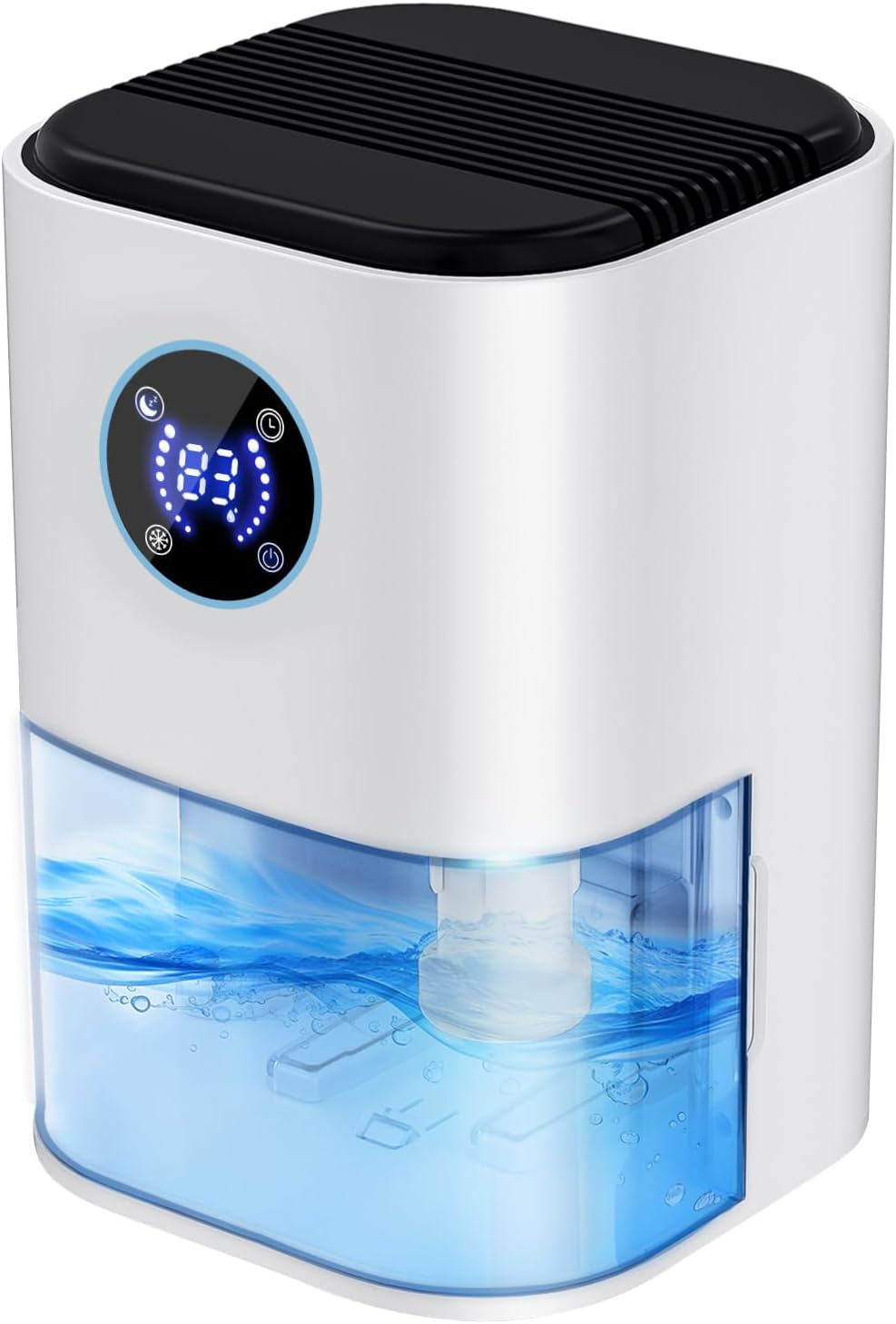2000ML Dehumidifiers for Home, Multifunctional Air Purifier Dehumidifier with Touchscreen Control,Humidity Setting,7 Colorful Light,Quiet Sleep Mode,Auto Shut-Off,For Drying Clothes,Bedroom,Bathroom image number 2