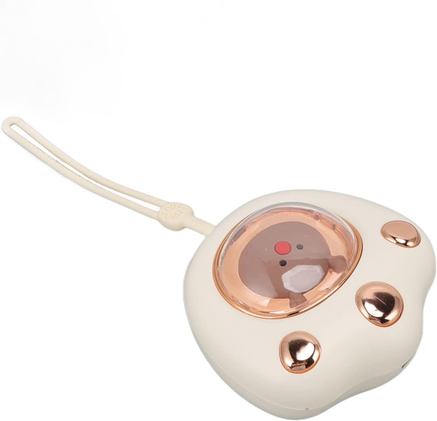 Hand Warmers, Cute Cat Claw Hand Warmer Convenient Warm Baby Night Light Hand Warmer USB Charging Electric Heater image number 6