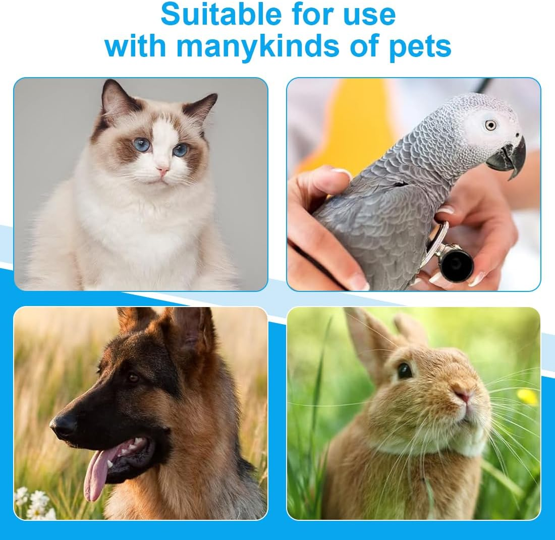 NHPY Pack of 30 Chair Sample Tubes, 15 Ml Tao Pipe, Fecal Sample Tubes Dog and Cat, Chair Tube with Spoon, Chair Sample Collection Aid, Examination Tube for Pets for Testing image number 3