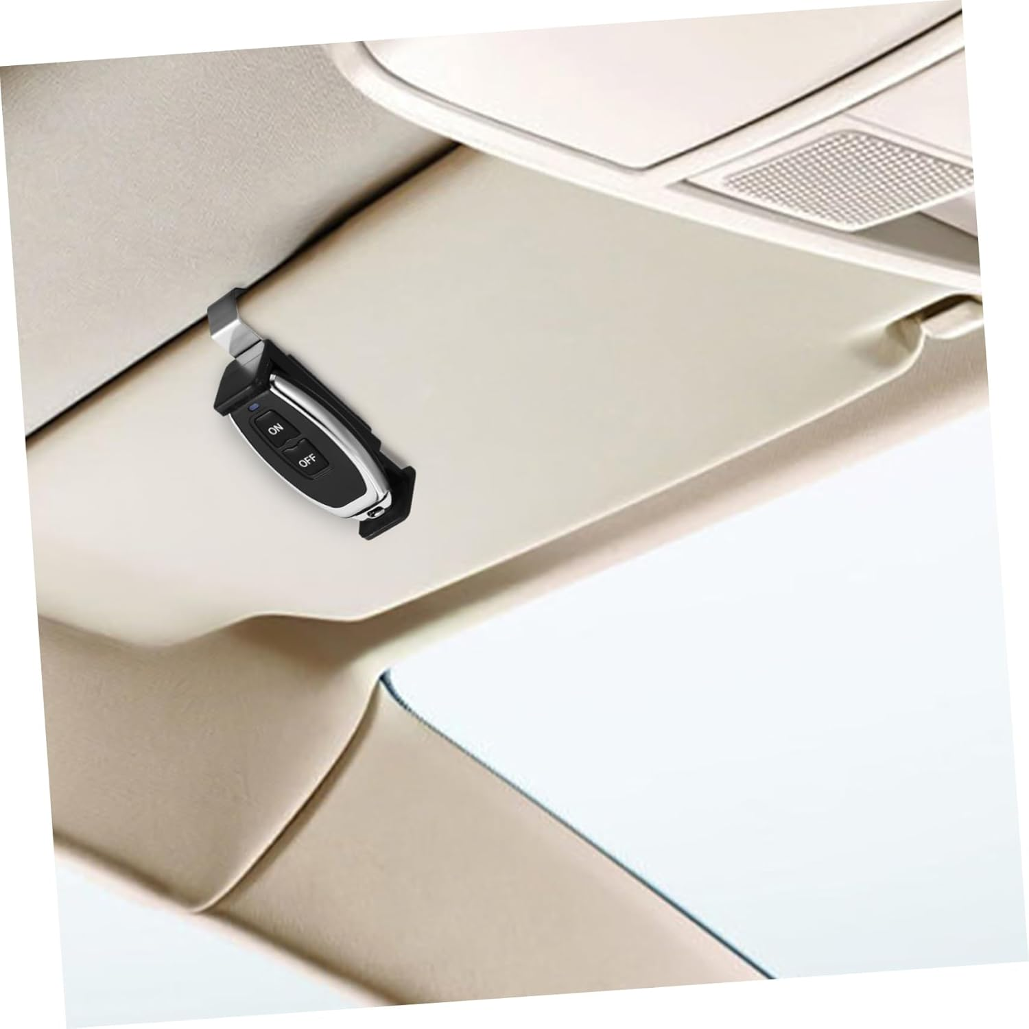 Jojofuny 6Pcs Garage Door Opener Clip Adjustable Auto Sun Visor Clips for Garage Door Remotes Opener Remote Holder for Auto Visor image number 2