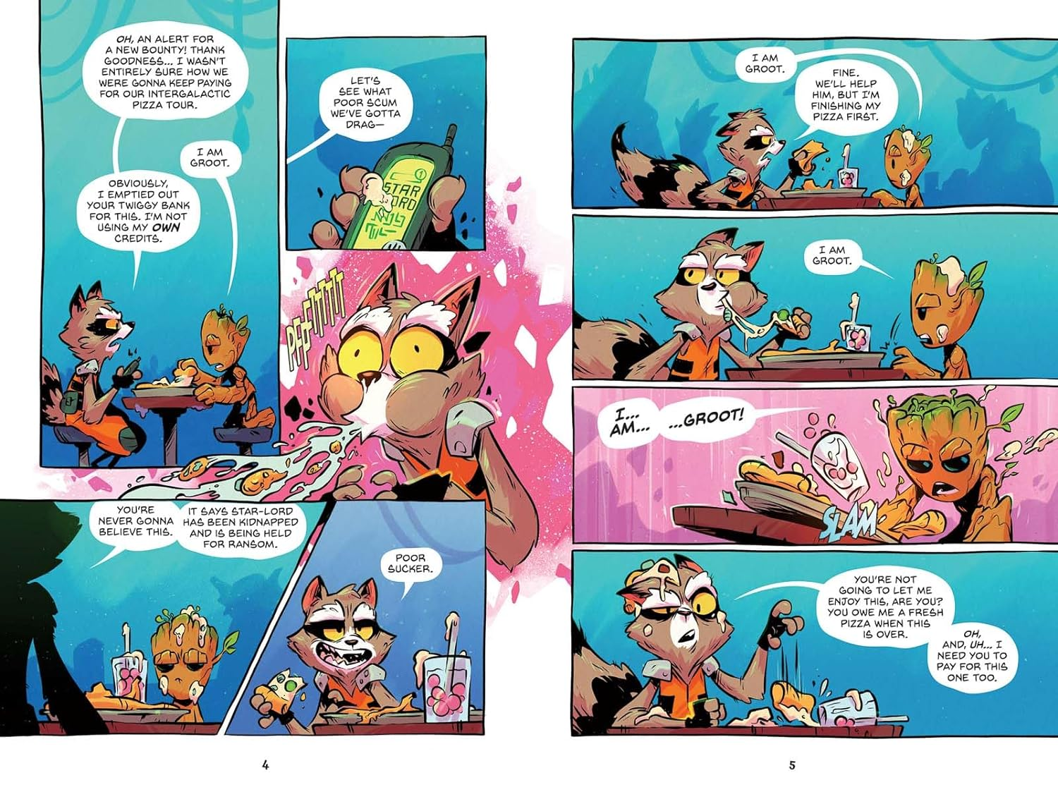 Rocket and Groot: the Hunt for Star-Lord (Marvel: Graphic Novel #1) image number 2