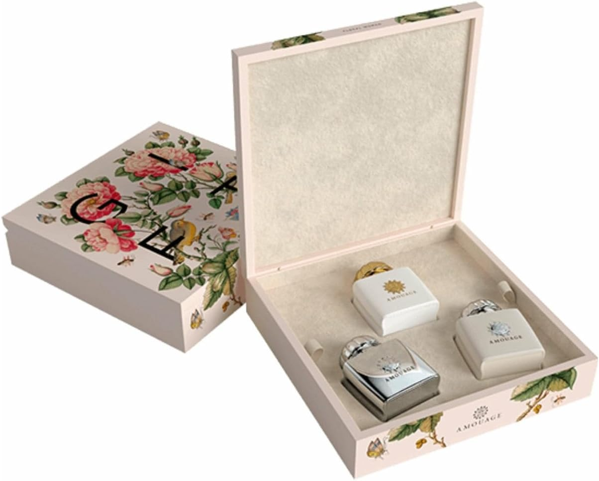 Amouage the Grand Floral Eau De Parfum Spray 3-Pieces Gift Set for Women