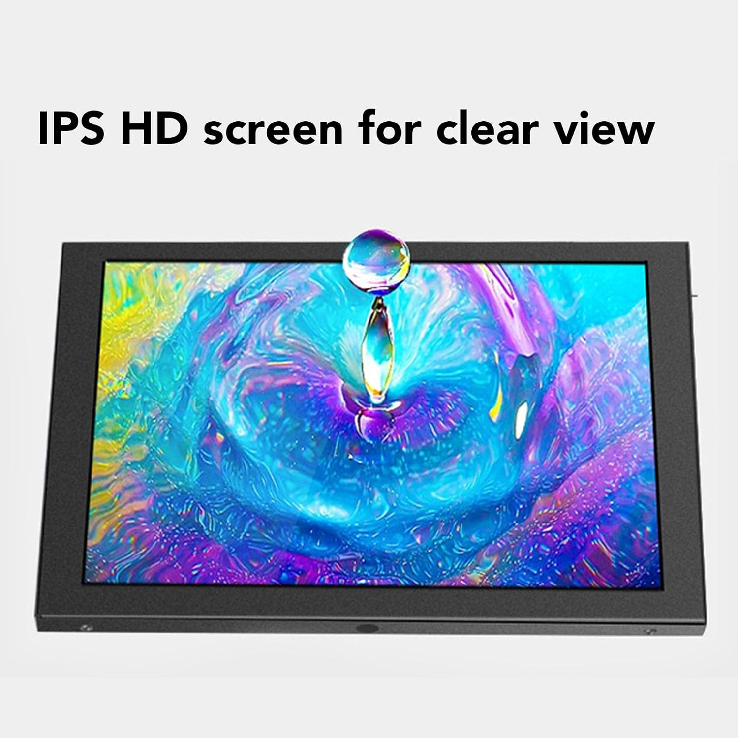 Portable Monitor 10Inch 178&deg; Viewing Angle HDMI External Monitor for Laptop PC Gaming Devices with Wall Mount Bracket image number 6