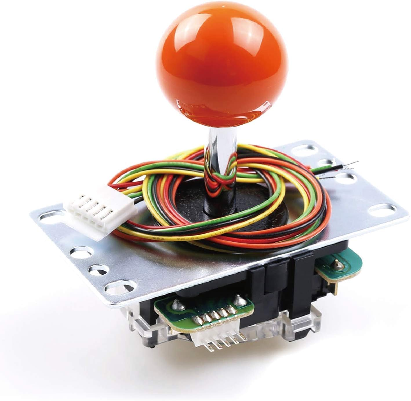 SANWA JLF-TP-8YT Joystick Red Original - for Arcade Jamma Game 4 & 8 Way Adjustable, Compatible with Catz Mad SF4 Tournament Joystick (Red Ball Top), Use for Arcade Game Machine Cabinet S@NWA - Green image number 7