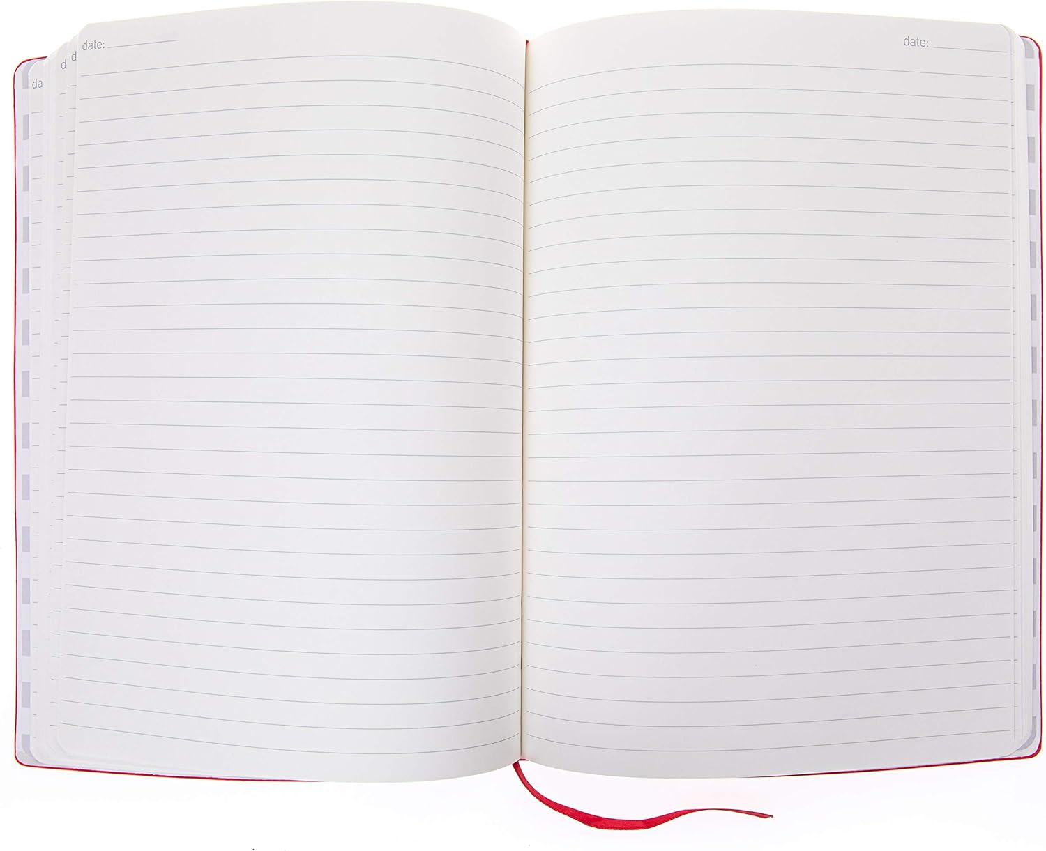 Graphique Large Vegan Leather Journal, Snoopy Heart &ndash; 7&rdquo; X 9.5", 192 Lined Pages, Snoopy and the Quote &ldquo;Start Each Day with a Grateful Heart&rdquo; on the Cover &ndash; Perfect for Taking Notes, Lists and More image number 4