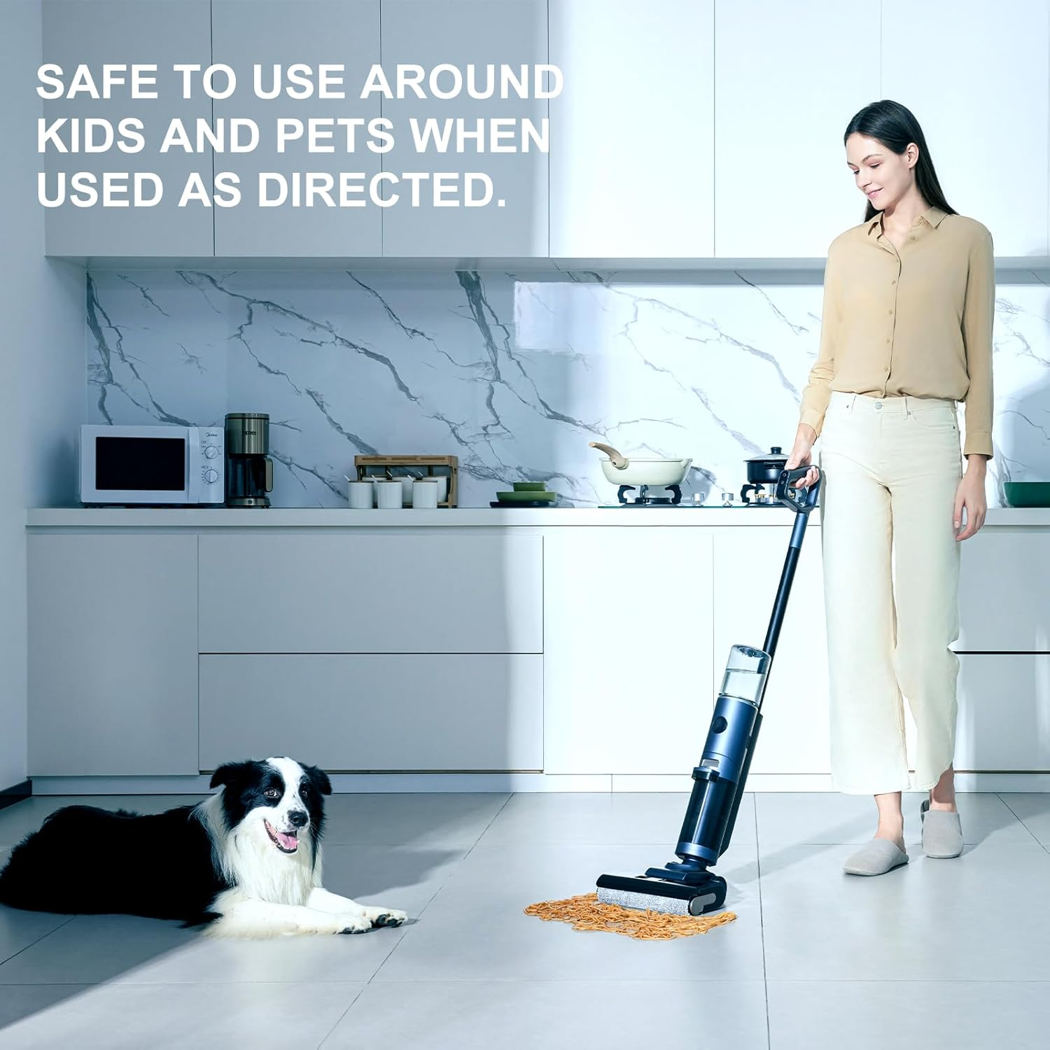 2 Bottle Floor Cleaning Solution Compatible with Tineco, Deep Cleans for Multiple Hard Floors, Suitable with All Robot Vacuums with Mopping and Cordless Wet/Dry Vacuum Mop Cleaner image number 4