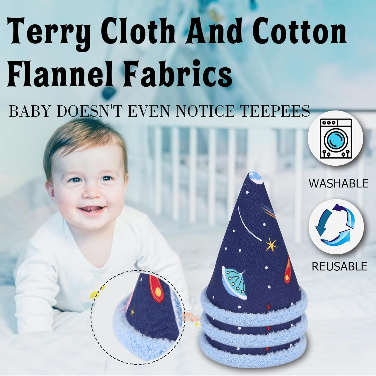 Pee Covers Baby Boy, Reusable Pee Cap Diaper Changing Accessory for Baby Boys image number 5