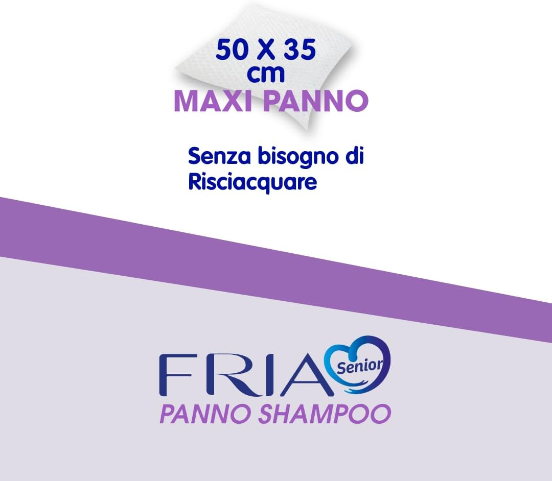 Fria Senior Shampoo Cloth Pack of 4 image number 4