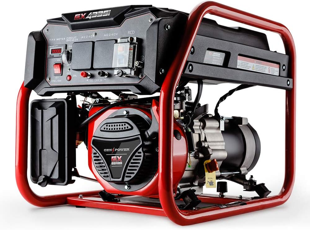 Genpower 4.2Kw Peak 3Kw Rated Generator 4-Stroke Single Phase Petrol Generator image number 6