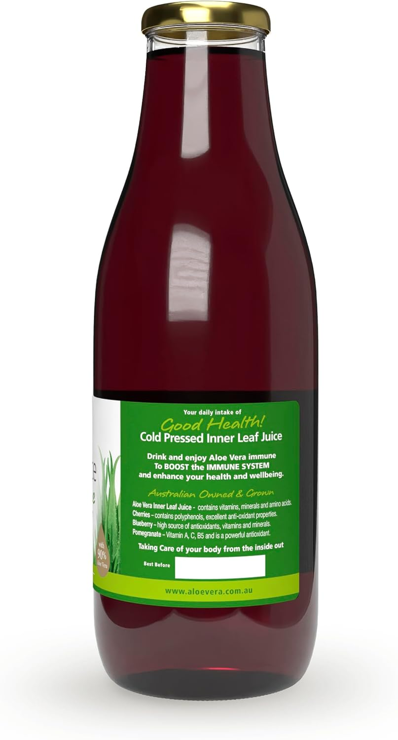 Aloe Vera Aloe Recovery Immune Juice with Blueberry 1 Liter image number 2