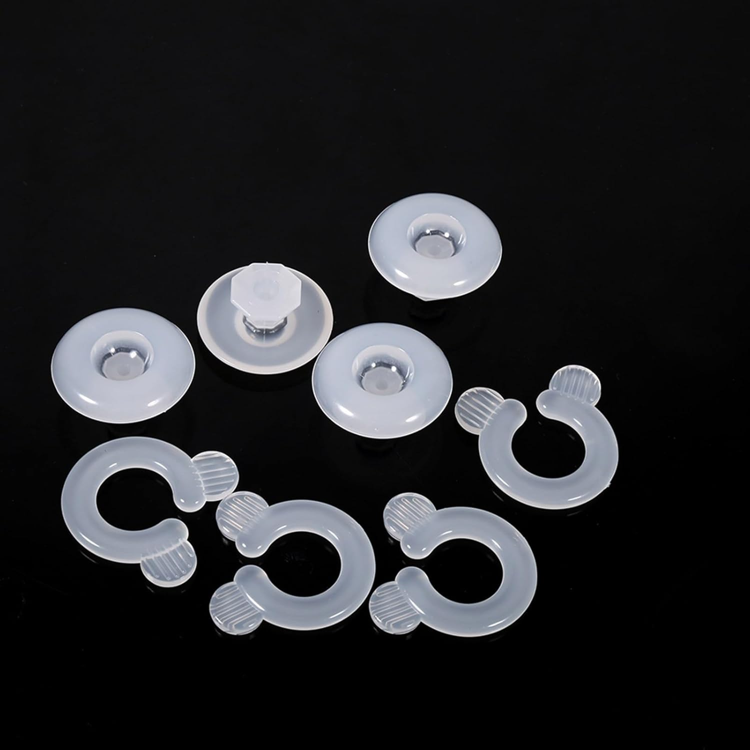 RASTKY Quilt Cover Fastener Clips - 4Pcs Bed Duvet Quilt Cover Clips Fasteners Bedroom Bedding Fixing Holder Plastic - Duvet Sets image number 4