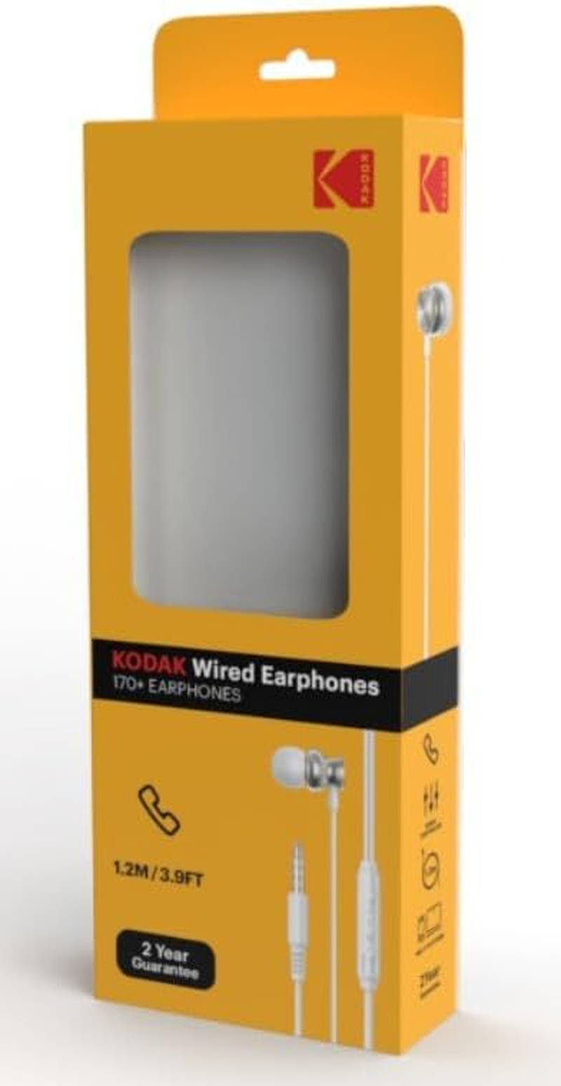 Levitantes White Silver 1.2M 170+3.5Mm Jack In-Ear Headphones Ideal for Music and Calls with Sound