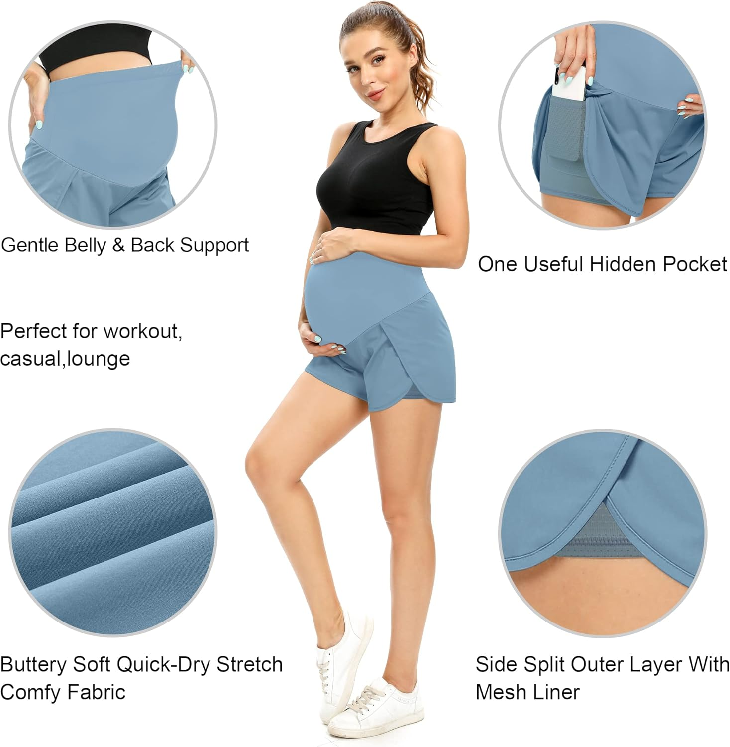 POSHGLAM Women'S Maternity image number 4