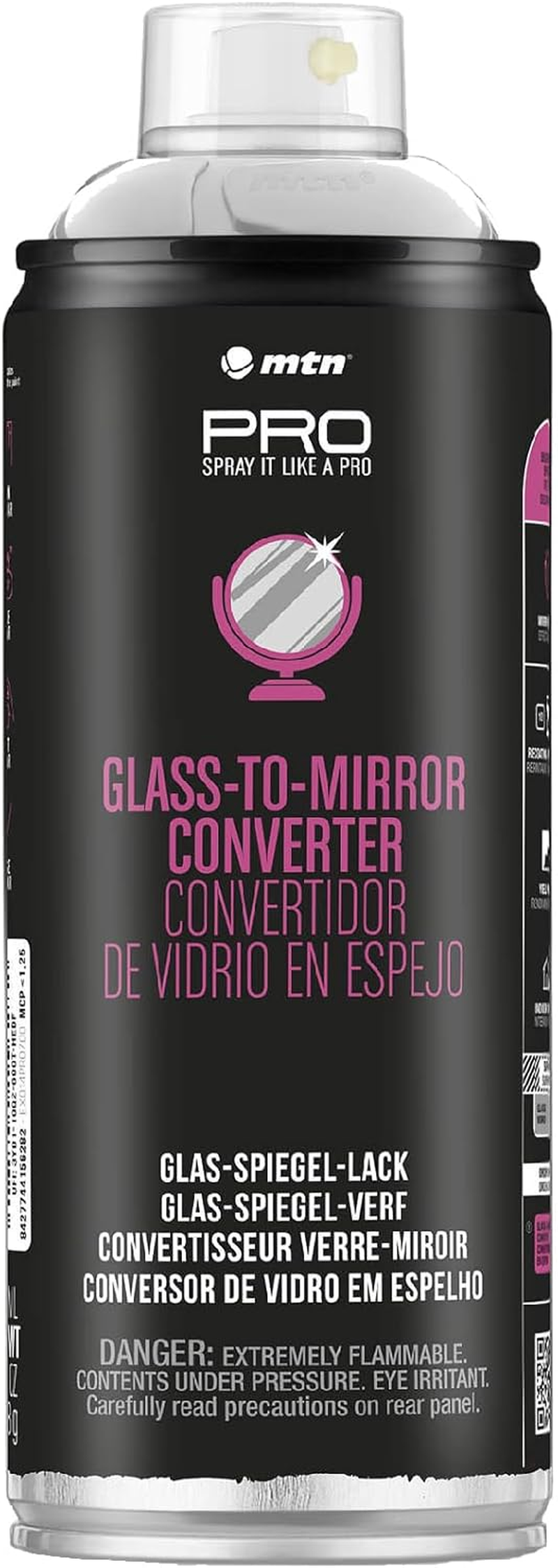 Montana Colors MTN PRO Glass to Mirror Efect Spray Paint, 400 Ml image number 2